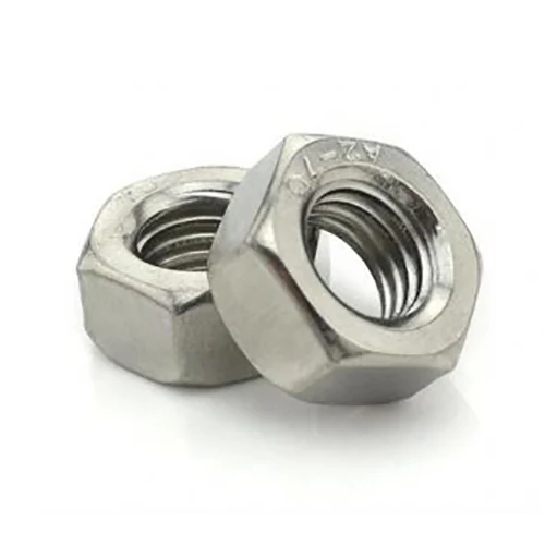 DIN934 PLAIN POLISH A2 70 HEX NUT