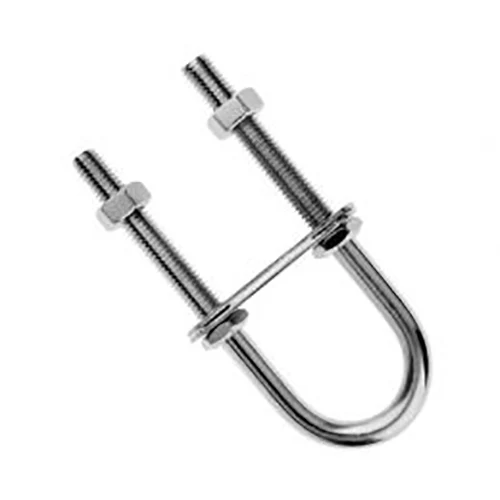 U Bolt được lắp ráp với tấm máy giặt Hex Nut và Fender