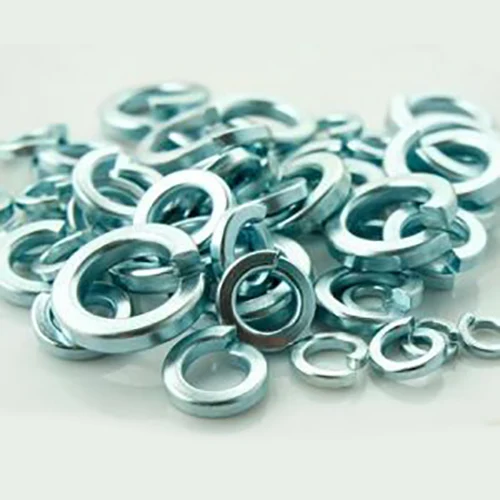 Máy giặt lò xo mạ kẽm trắng DIN127 128